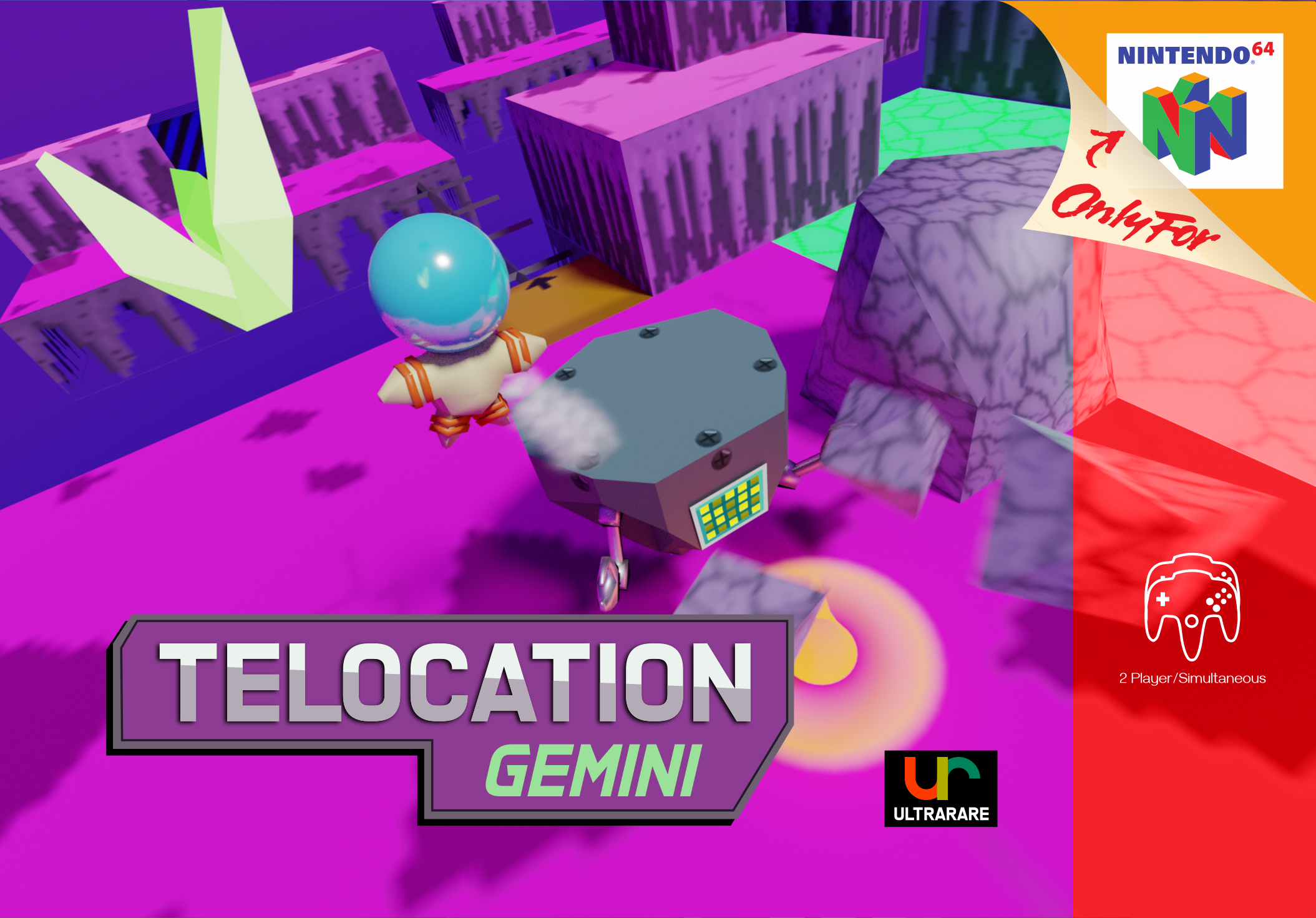 Telocation: Gemini (N64) Image 1